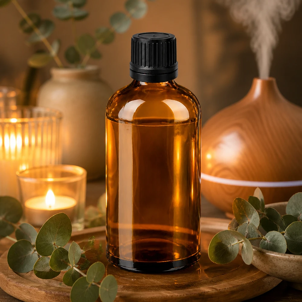 100 ml butelka z zakraplaczem 1 mm czarna OV BrownLine UT18/100 Czarna nakrętka na szklanej butelce o pojemności 100 ml z otworem o średnicy 1 mm umożliwiającym kontrolowane dozowanie.