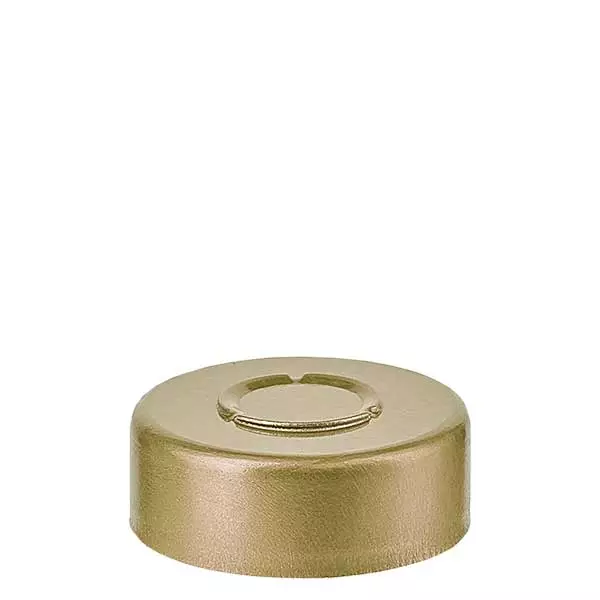 Nasadka 20,25 x 7,4 mm z odrywanym środkiem, złota