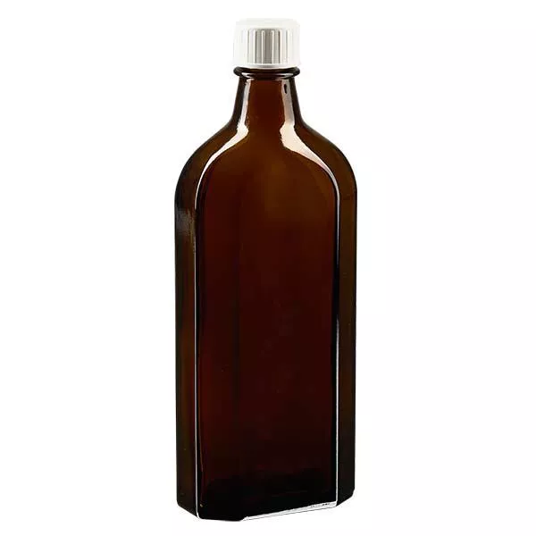 250 ml Brązowa zakrętka Meplat z pierścieniem do nalewania DIN22 250 ml Brązowa zakrętka Meplat z pierścieniem do nalewania DIN22