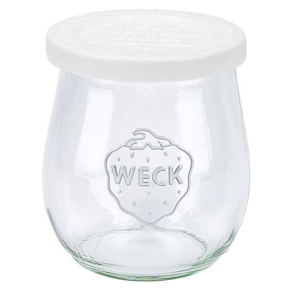 S&#322;oik tulipan o pojemno&#347;ci 220 ml z pokrywk&#261; WECK RR60