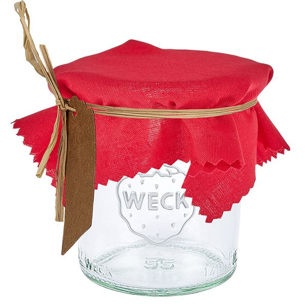 Serwetka materia&#322;owa czerwona 120x120mm kwadratowa