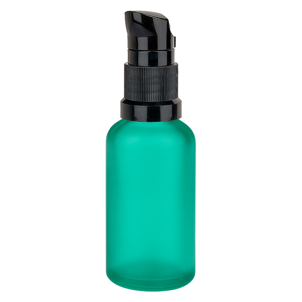 Butelka z pompką 50 ml czarna STD GreenLine UT18/50 Butelka z pompką 50 ml czarna STD GreenLine UT18/50