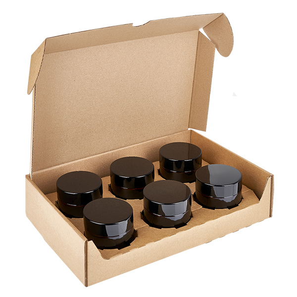 Szklany s&#322;oik 30ml br&#261;zowy z pokrywk&#261; UNiTWIST