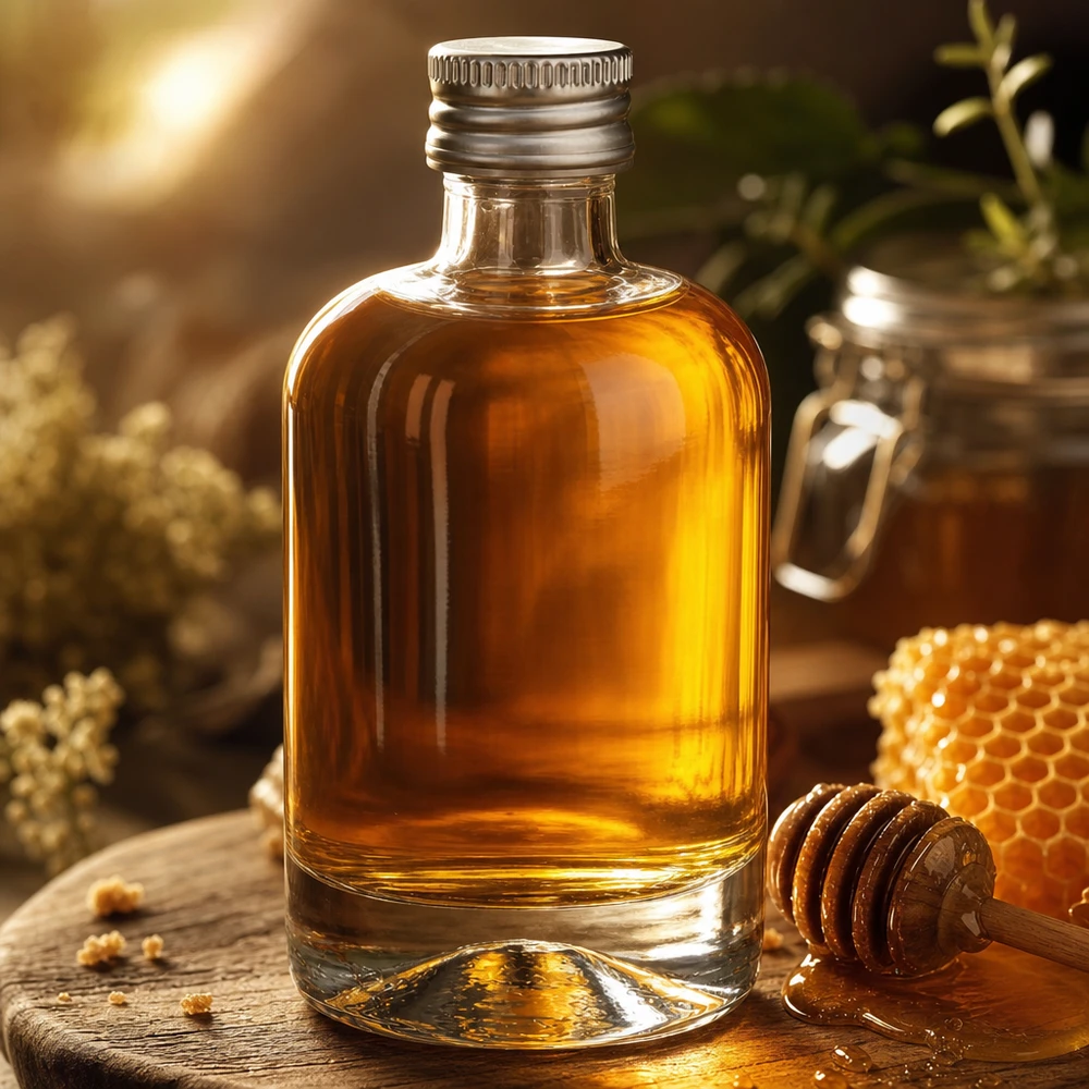 Butelka szklana 40 ml Sara z zakrętką srebrną UNiTWIST® Butelka szklana 40 ml Sara z zakrętką srebrną UNiTWIST®