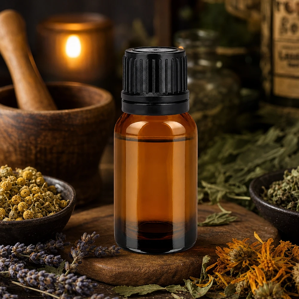 10 ml szklana butelka BrownLine z zakrętką 11 mm do precyzyjnego dozowania i profesjonalnego użytku