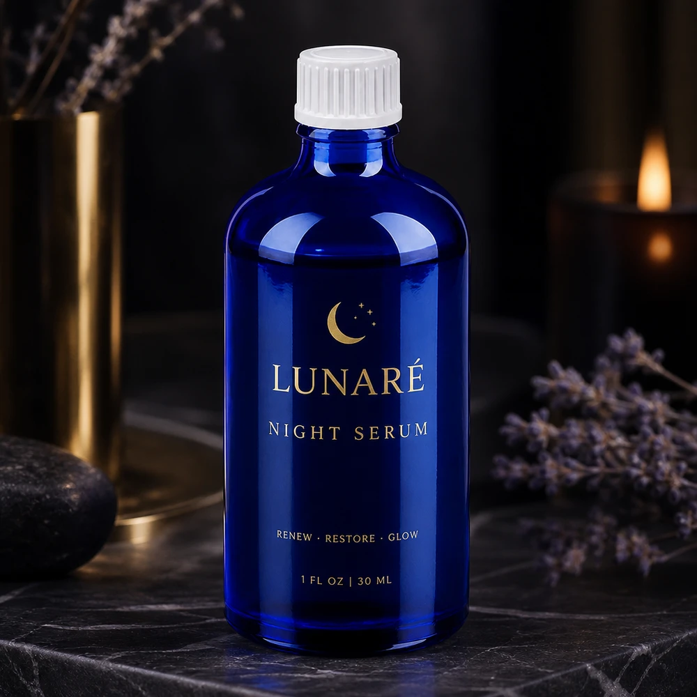 Butelka z kroplomierzem 100 ml 0,9 mm biały STD BlueLine UT18/100 Butelka apteczna 100ml niebieska z białym zakraplaczem do olejków eterycznych BlueLine UT18/100