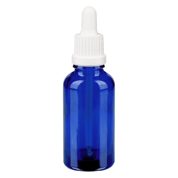 Butelka z pipetą 30 ml biała OV BlueLine UT18/30