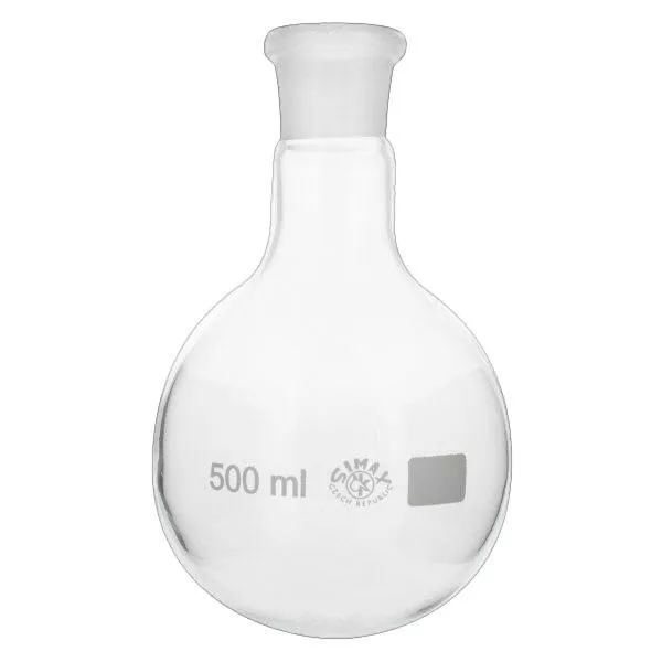Kolba okrągłodenna 500 ml ze standardowym szlifowanym złączem (29/32)