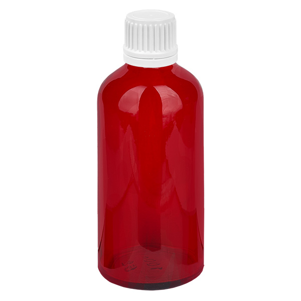 Butelka 100 ml 11 mm SV bia&#322;a OV RedLine UT18/100