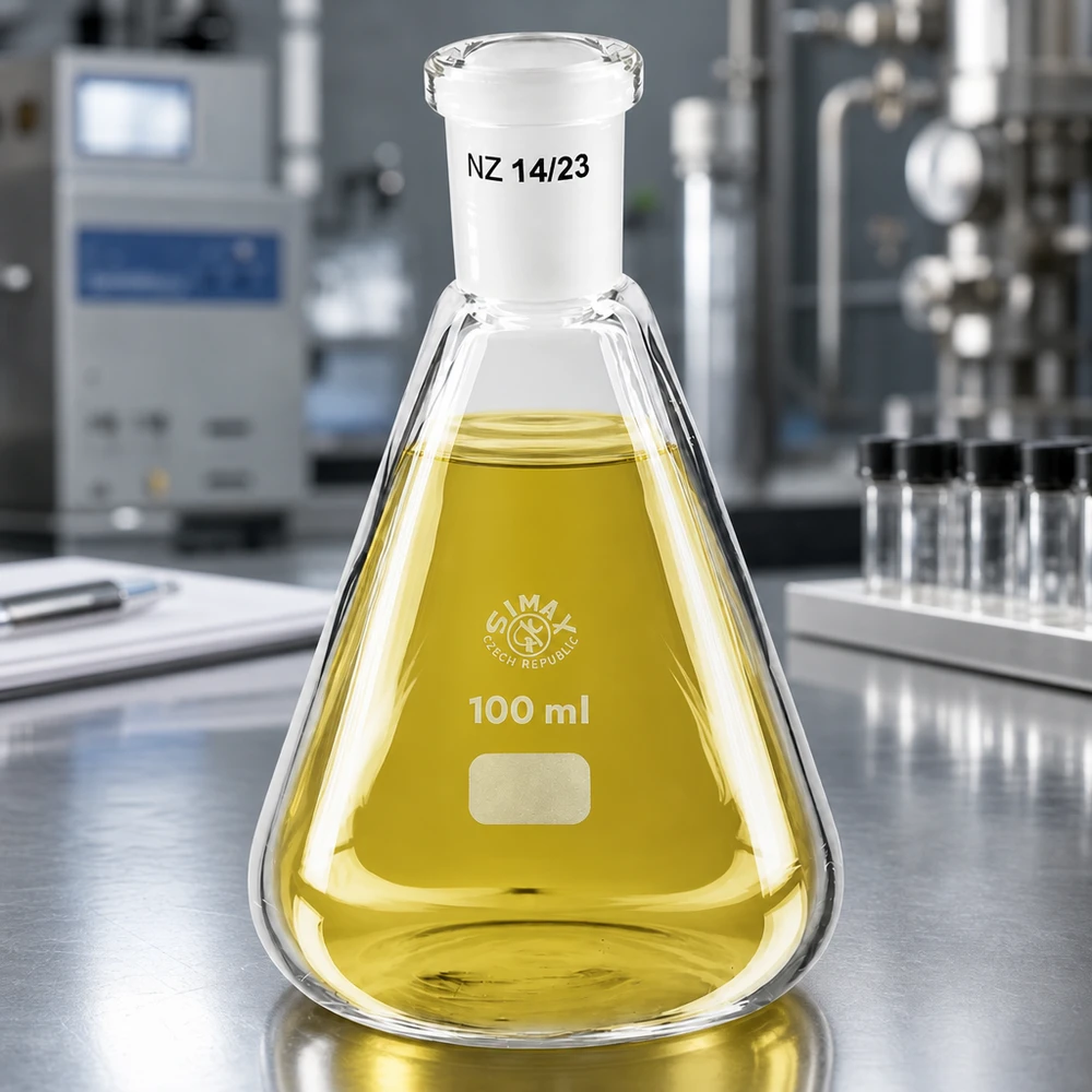 Kolba Erlenmeyera 100 ml ze standardowym szlifowanym złączem (14/23) Kolba Erlenmeyera 100 ml ze standardowym szlifowanym złączem (14/23)