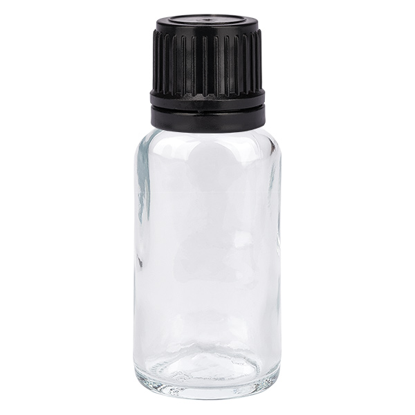 Butelka (globulowa) 20 ml 8 mm GR s. STD ClearL. UT18/20