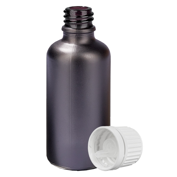 Butelka z zakraplaczem 50 ml 0,7 mm biała OV BlackLine UT18/50 Butelka z zakraplaczem 50 ml 0,7 mm biała OV BlackLine UT18/50