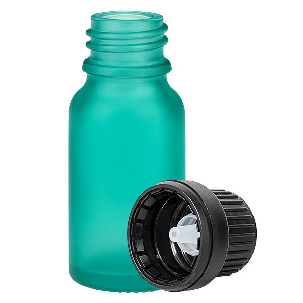 10 ml butelka z zakraplaczem 2 mm czarna OV GreenL. UT18/10 10 ml butelka z zakraplaczem 2 mm czarna OV GreenL. UT18/10
