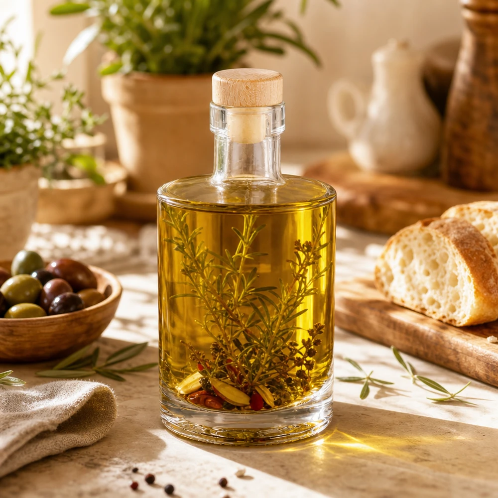 Butelka szklana 350 ml Galileo z drewnianym korkiem UNiTWIST® Butelka szklana 350 ml Galileo z drewnianym korkiem UNiTWIST®