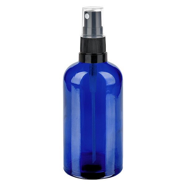 100 ml butelka ze spryskiwaczem czarna/przezroczysta STD BlueLine UT18/100 100 ml butelka ze spryskiwaczem czarna/przezroczysta STD BlueLine UT18/100