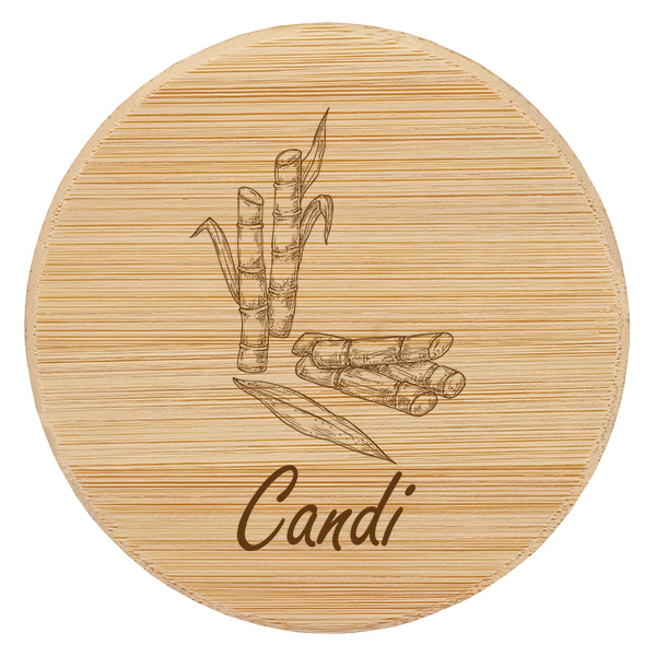 Drewniana pokrywka „candi” do WECK RR100 Drewniana pokrywka „candi” do WECK RR100