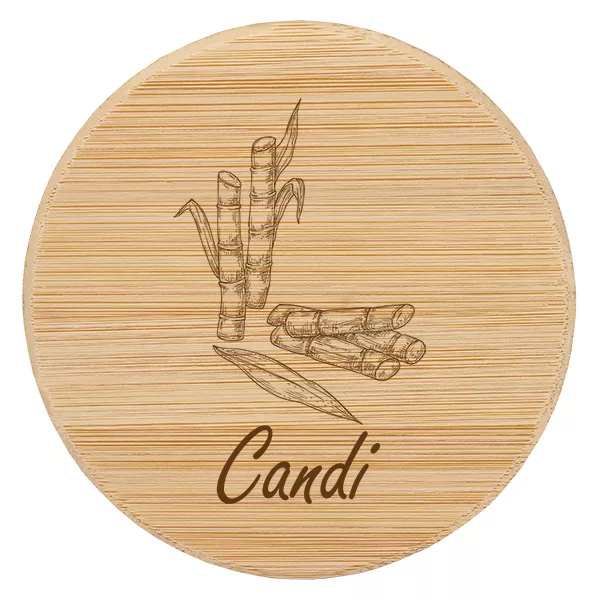 Drewniana pokrywka „candi” do WECK RR100 Drewniana pokrywka „candi” do WECK RR100