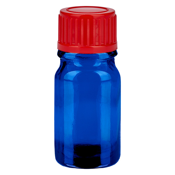 Butelka 5 ml 11 mm SV czerwona STD BlueLine UT18/5