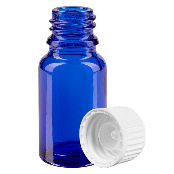 Butelka 10 ml (globul) 3 mm GR w. STD BlueL. UT18/10