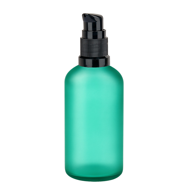 Butelka z pompką 100 ml czarna STD GreenLine UT18/100 Butelka z pompką 100 ml czarna STD GreenLine UT18/100