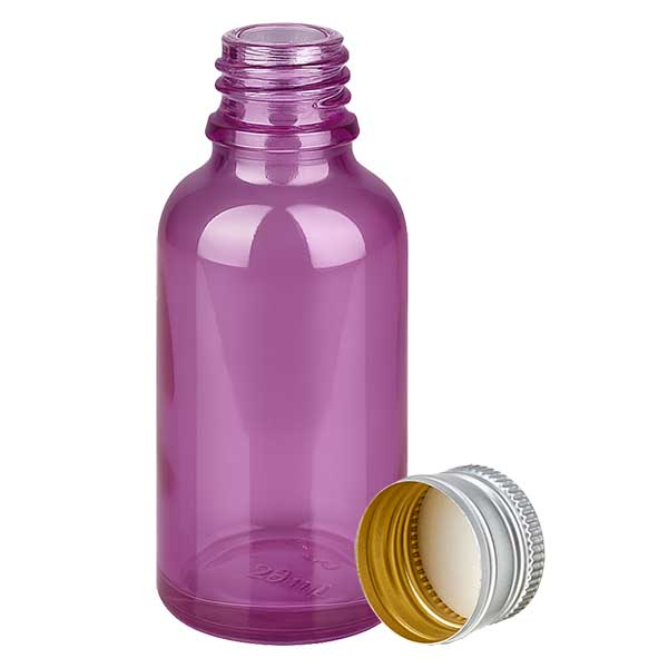 Butelka 30ml 11mm zakr&#281;tka aluminiowo-srebrna standard PurpleLine.UT18/30