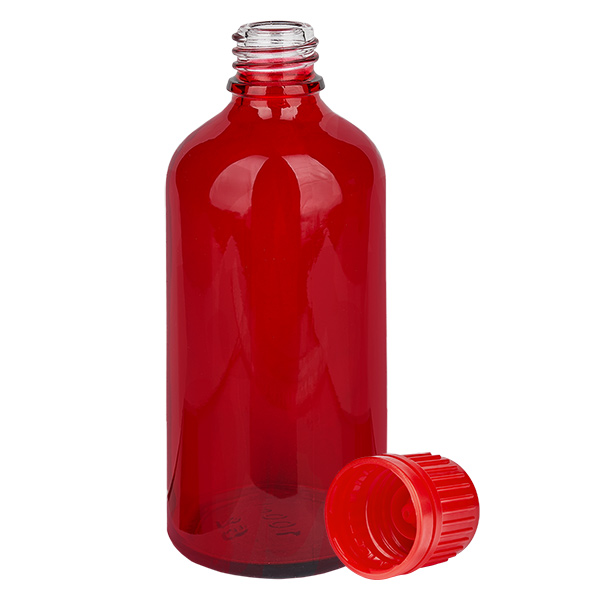 Butelka 100 ml 11 mm SV czerwona OV RedLine UT18/100 Butelka 100 ml 11 mm SV czerwona OV RedLine UT18/100