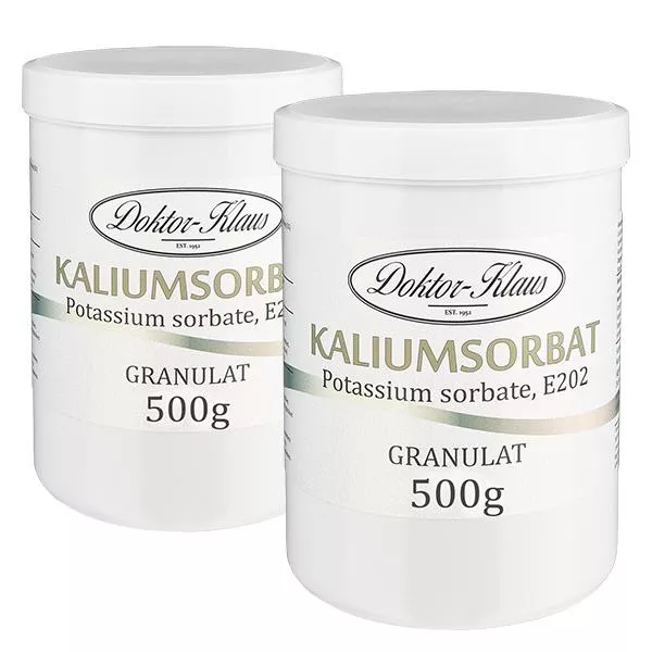 1kg Sorbinian potasu (Potassium sorbate) Doktor-Klaus 1kg Sorbinian potasu (Potassium sorbate) Doktor-Klaus