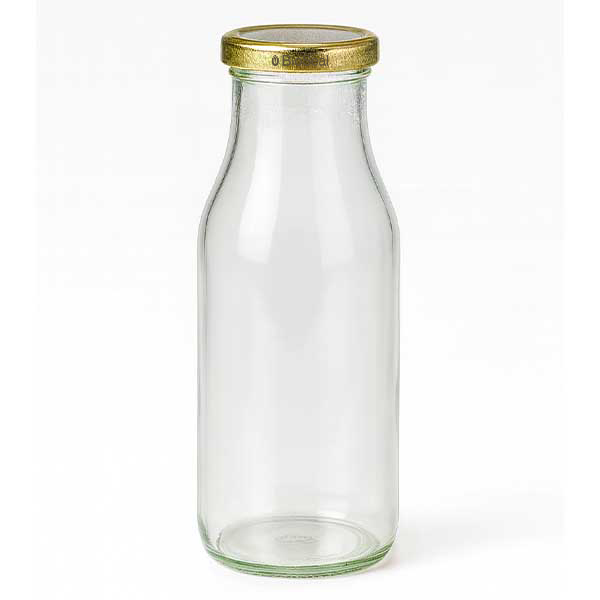 Butelka UNiTWIST263 w kolorze złotym. Pokrywka TO43 BioSeal