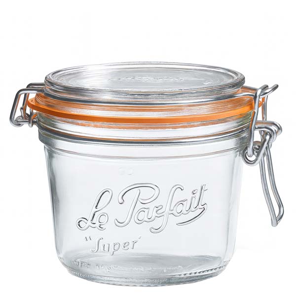 525ml Vorratsglas "Terrine" mit Bügelverschluss Le Parfait® 525ml Vorratsglas "Terrine" mit Bügelverschluss Le Parfait®