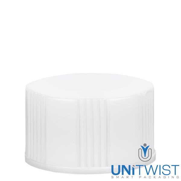 Plastikowa zakrętka biała UT13/3-5 UNiTWIST Plastikowa zakrętka biała UT13/3-5 UNiTWIST