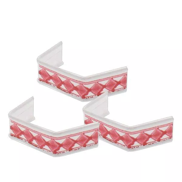 Taśma spinająca U-clip czerwono-biała (opakowanie 100 sztuk) 40 mm. Wykonane z czerwonego/białego papieru i drucianej wkładki. Gotowe do użycia po zgięciu. 7x40mm. Taśma spinająca U-clip czerwono-biała (opakowanie 100 sztuk) 40 mm. Wykonane z czerwonego/białego papieru i drucianej wkładki. Gotowe do użycia po zgięciu. 7x40mm.