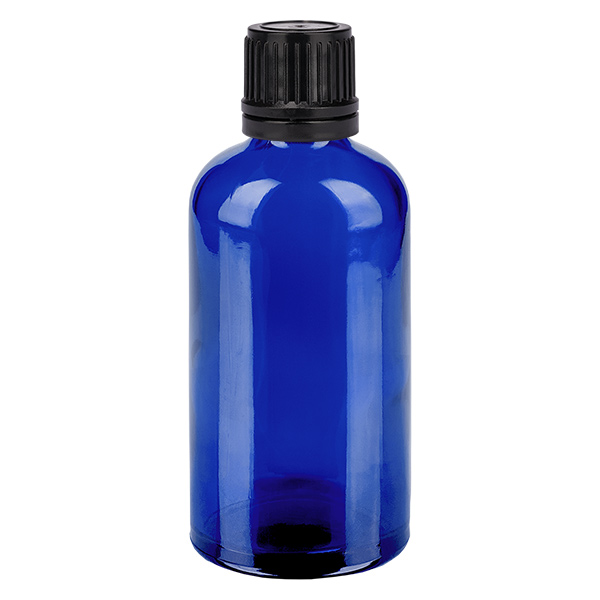 100 ml butelka 11 mm SV czarna OV BlueL. UT18/100