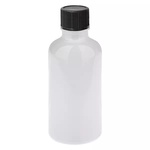 Butelka z zakraplaczem 50 ml, 1 mm, czarna, standardowa WhiteLine UT18/50