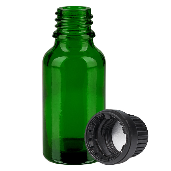 Butelka 20 ml 11 mm SV czarna OV GreenLine UT18/20 Butelka 20 ml 11 mm SV czarna OV GreenLine UT18/20