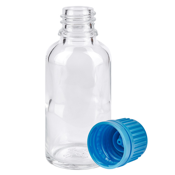 Butelka 30 ml 11 mm SV niebieski OV ClearLine UT18/30