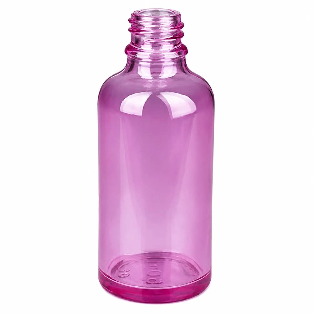 50 ml butelka z rozpylaczem PurpleLine w kolorze przezroczystego fioletu do olejków eterycznych i aromaterapii