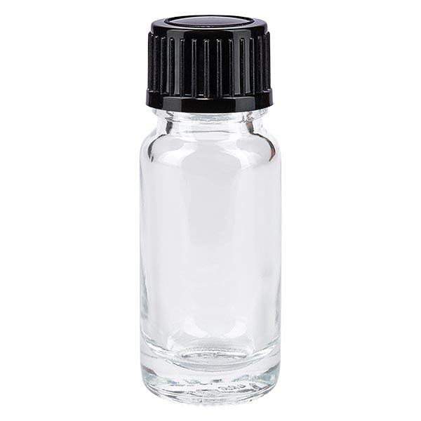 Butelka apteczna przezroczysta 10ml drip v. 1mm czarny szt. Butelka apteczna przezroczysta 10ml drip v. 1mm czarny szt.