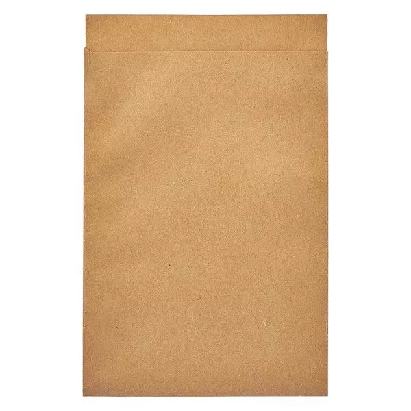 Torebka płaska brązowa (opakowanie 100 szt.) 85x117mm. Wykonane z papieru natronowego. Bezpieczne dla żywności. Bez fałdy bocznej i dolnej. 50 g/m² Torebka płaska brązowa (opakowanie 100 szt.) 85x117mm. Wykonane z papieru natronowego. Bezpieczne dla żywności. Bez fałdy bocznej i dolnej. 50 g/m²