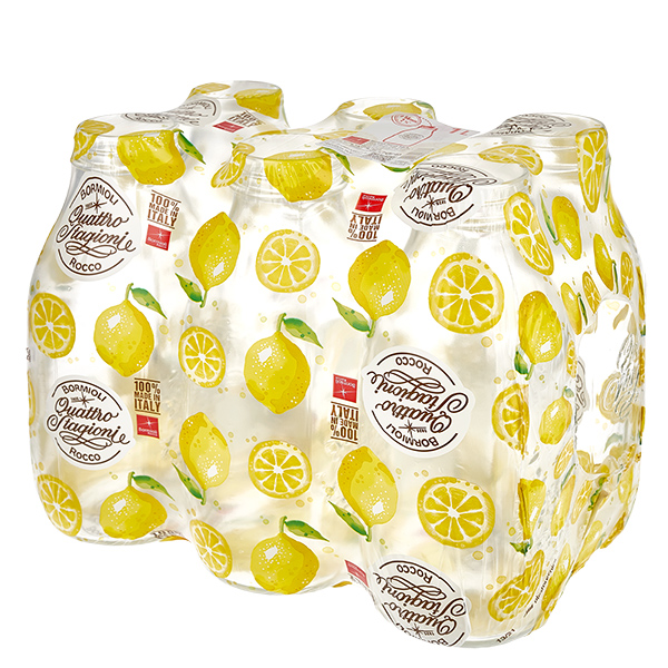 Butelka szklana 1000 ml &#8222;Quattro Stagioni&#8221; z pokrywk&#261;