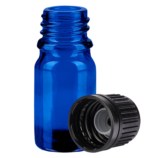 Butelka (globulowa) 5 ml 3 mm GR s. STD BlueLine UT18/5