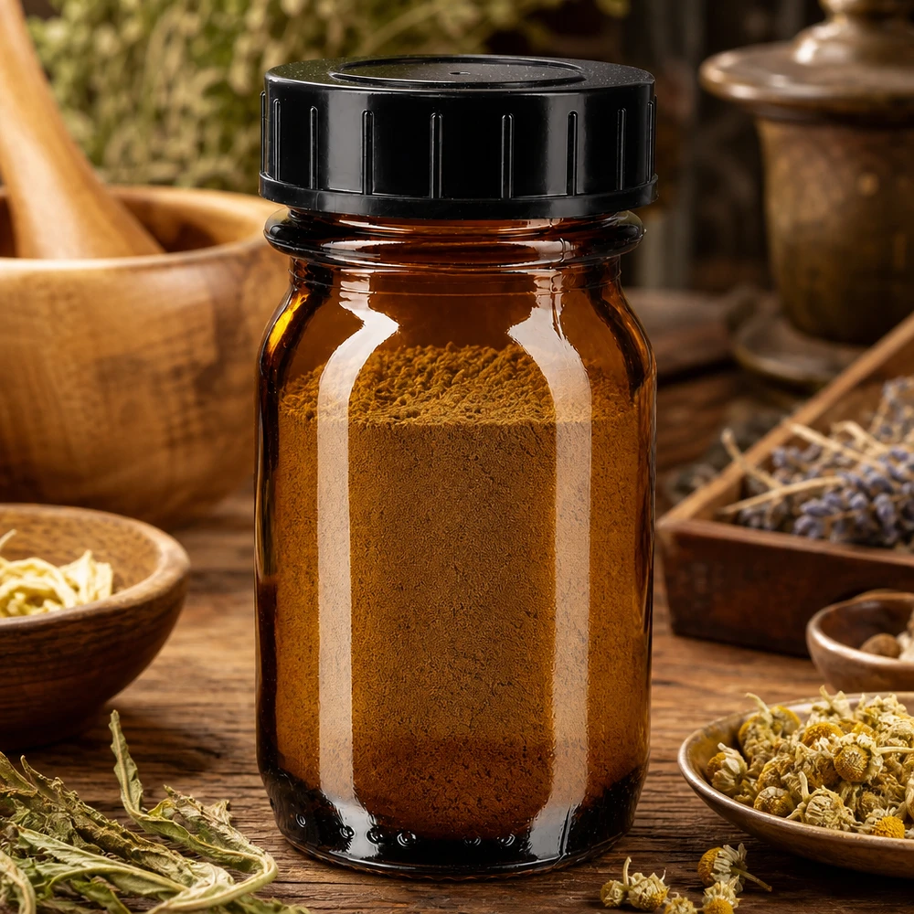 Butelka z szeroką szyjką o pojemności 30 ml z bursztynowego szkła z zakrętką Mała 30 ml butelka z brązowego szkła z szerokim otworem ułatwiającym napełnianie