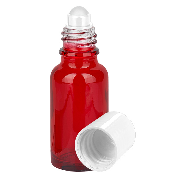 Butelka roll-on 20 ml bia&#322;a STD RedLine UT18/20