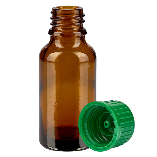 Butelka 20 ml 11 mm SV zielona STD BrownLine UT18/20