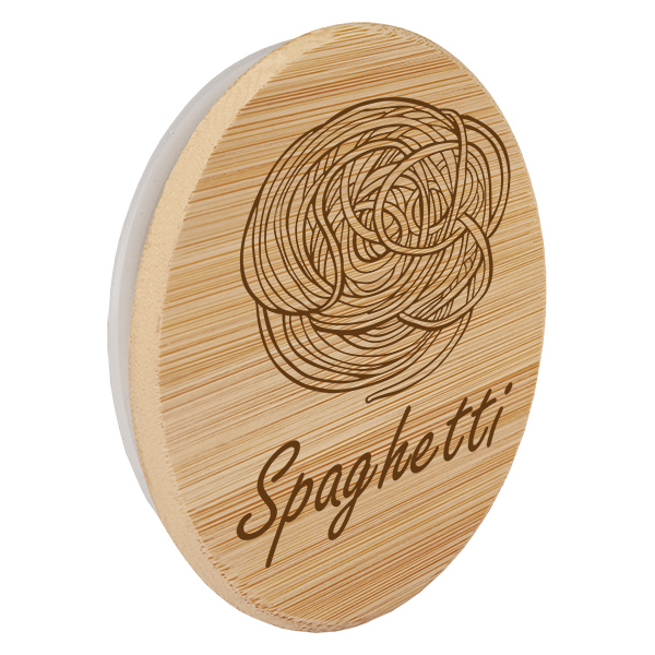 Drewniana pokrywa „Spaghetti” do WECK RR100 Drewniana pokrywa „Spaghetti” do WECK RR100