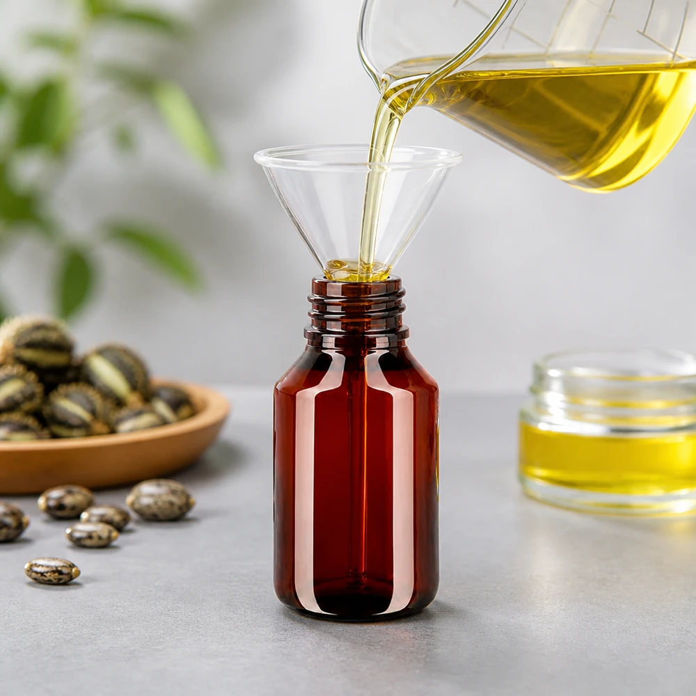 50ml PET Flasche mit Zerstäuber schwarz ideal zur Aufbewahrung von Naturölen