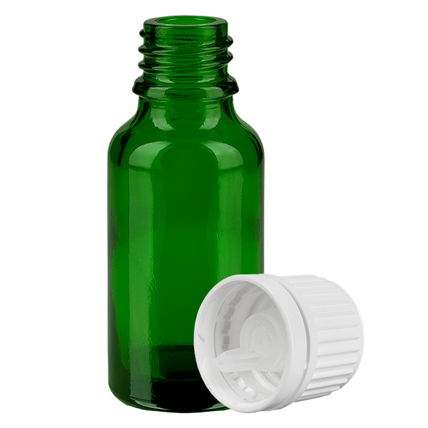 Butelka z zakraplaczem 20 ml 0,7 mm biały OV GreenLine UT18/20