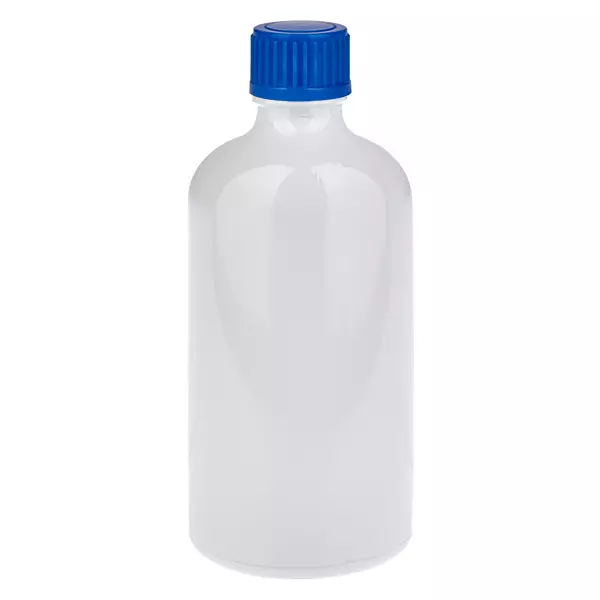 Butelka 100 ml, zakrętka 11 mm, niebieska, standardowa WhiteLine UT18/100