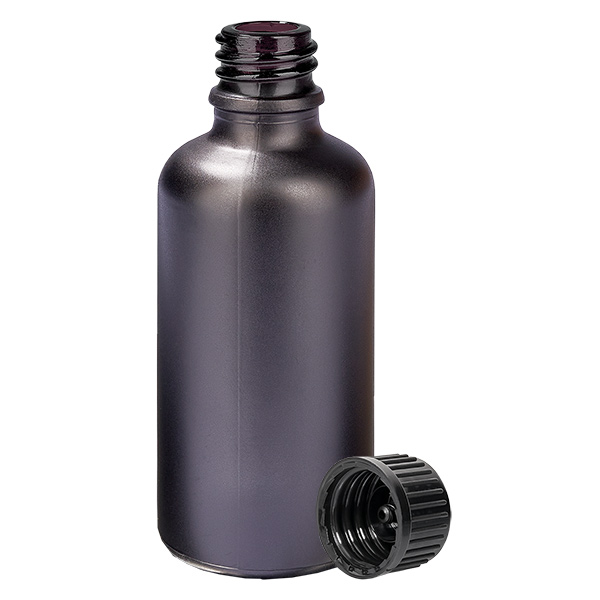 Butelka 50 ml 11 mm SV czarna STD BlackLine UT18/50 Butelka 50 ml 11 mm SV czarna STD BlackLine UT18/50