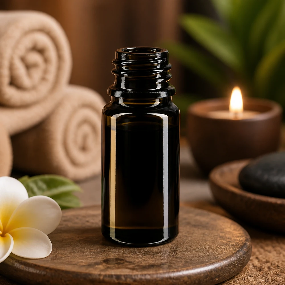 Butelka z zakraplaczem 5 ml „Orion” szkło fioletowe Miron® Poręczna butelka z zakraplaczem Orion o pojemności 5 ml, wykonana z fioletowego szkła Miron, idealna do aromaterapii i odnowy biologicznej.