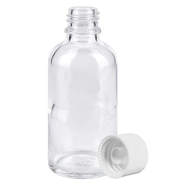 Butelka 50 ml 11 mm SV bia&#322;a STD ClearLine UT18/50